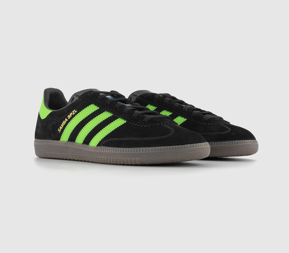 adidas ConsortiumSamba Deco SPZL TrainersCore Black Lucid Lime Gum
