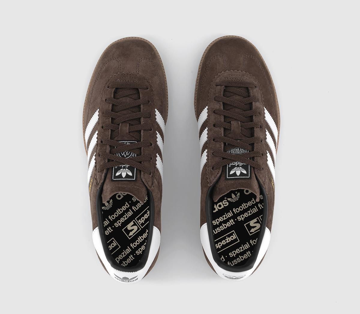 adidas Consortium Samba Deco SPZL Trainers Brown White Gum - Men's
