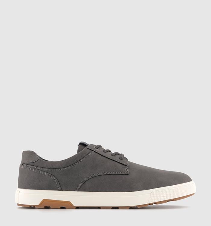 OFFICE Cannock Lace Up Shoes Dark Grey