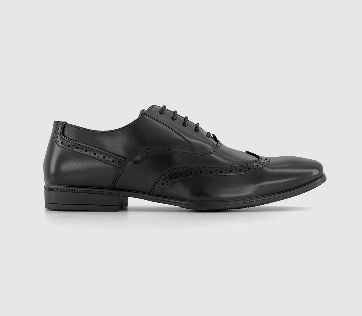 Martel Wingtip Oxford Shoes Black