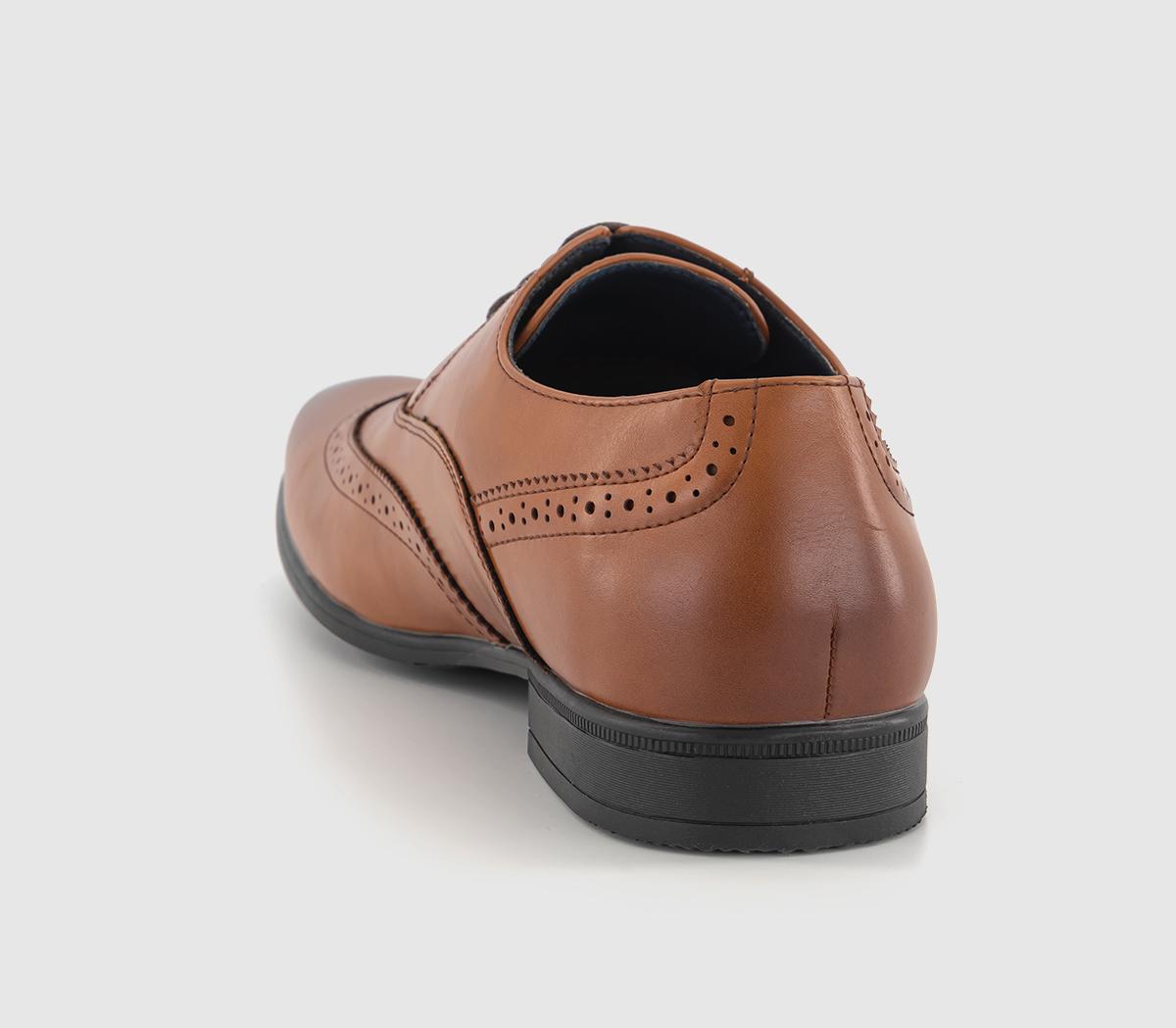 OFFICE Martel Wingtip Oxford Shoes OFFICE Martel Wingtip Oxford Shoes Tan