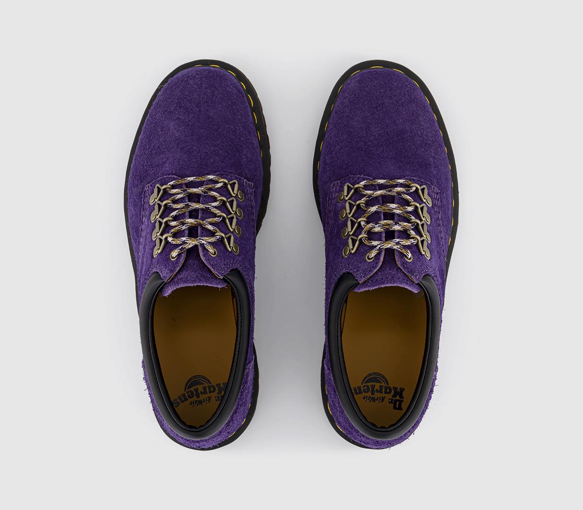 Dr. Martens8053 5 Eye ShoesDeep Purple Long Napped Suede