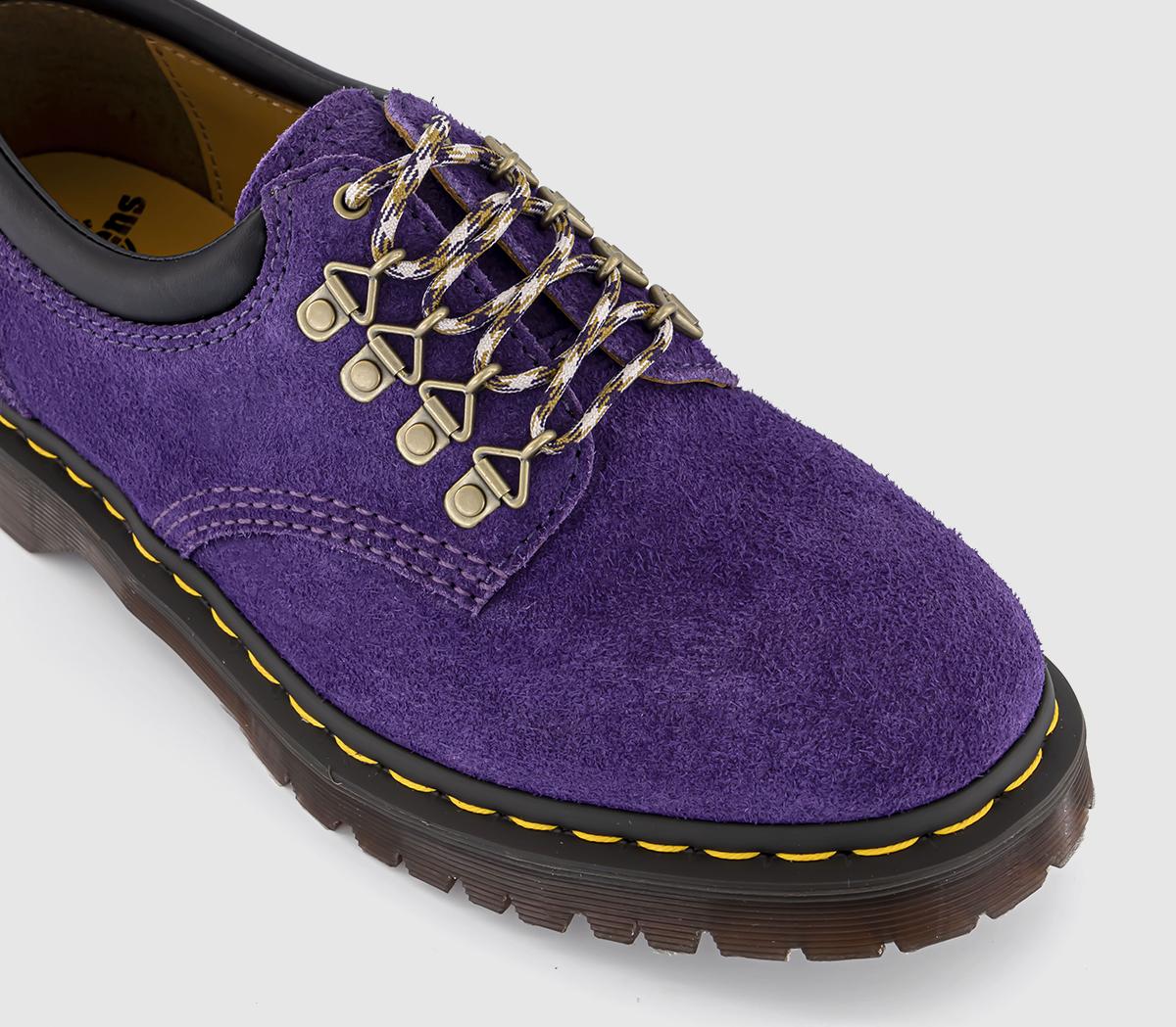 Dr. Martens8053 5 Eye ShoesDeep Purple Long Napped Suede