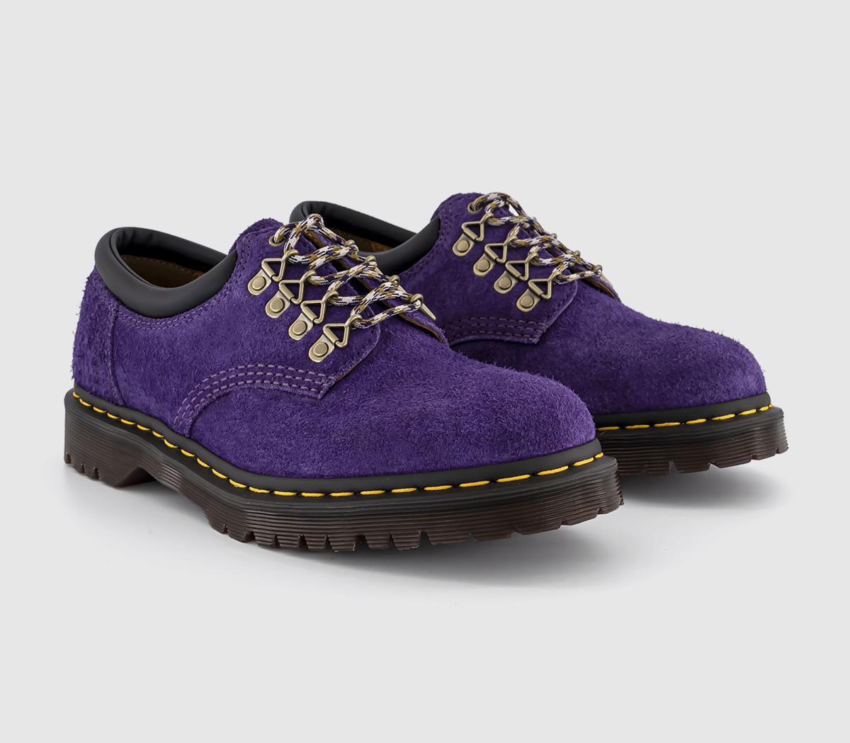 Dr. Martens8053 5 Eye ShoesDeep Purple Long Napped Suede