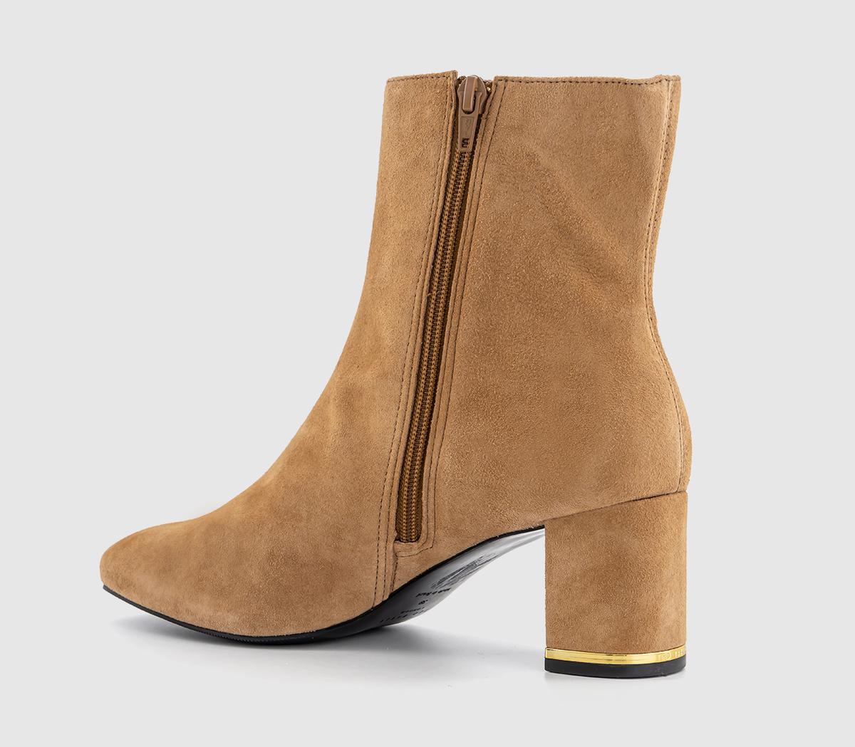 Ted Baker Noranas Ankle Boots Tan Women's Ankle Boots