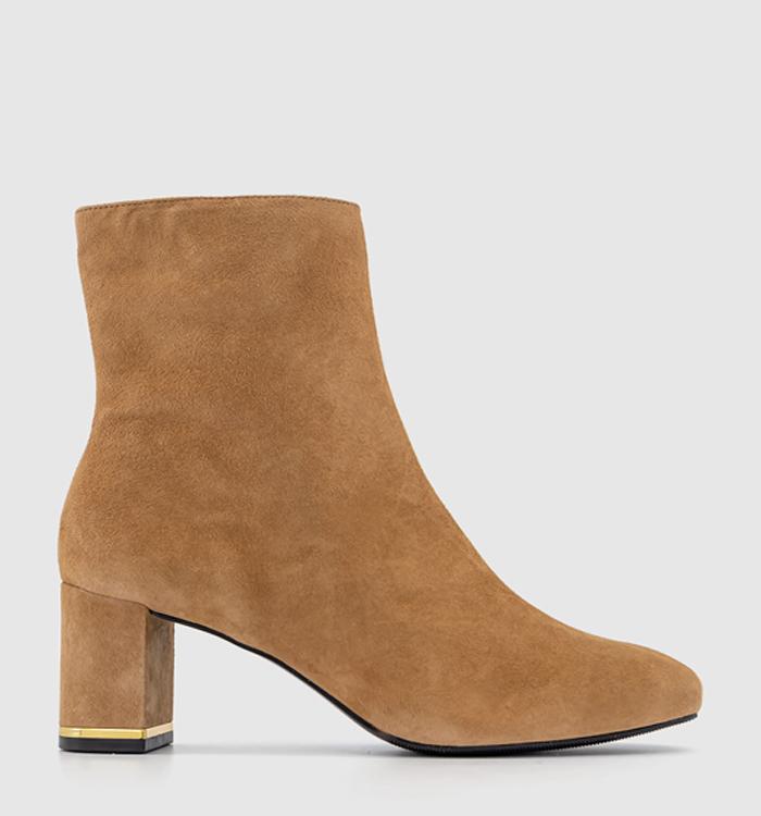 Ted Baker Noranas Ankle Boots Tan