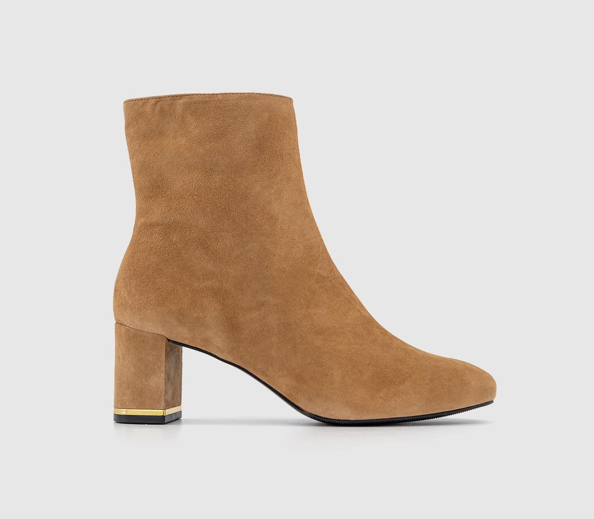 Office tan clearance ankle boots