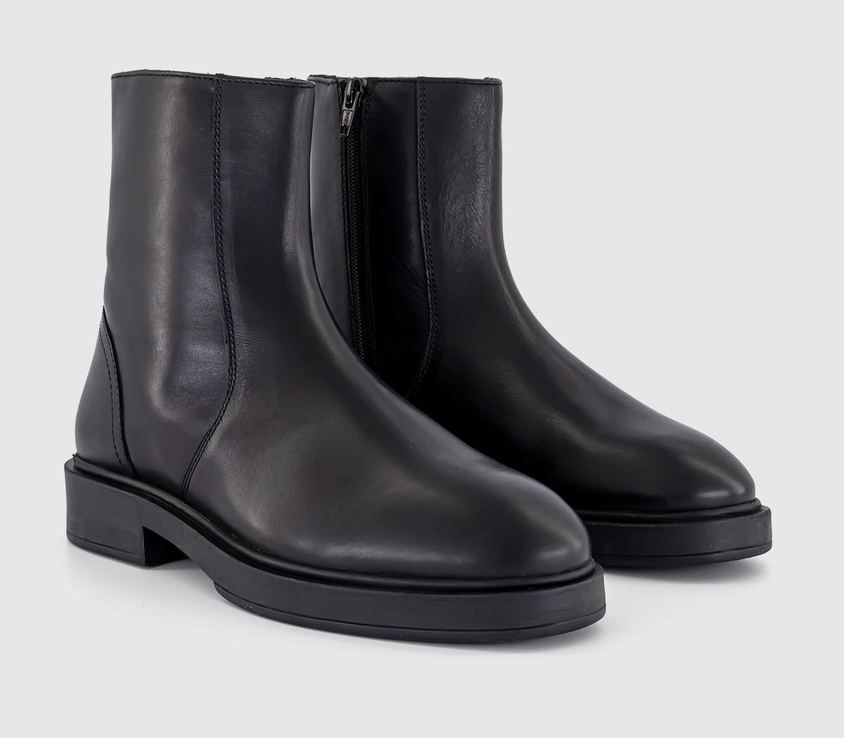 OFFICEAmaze Clean Sole Ankle BootsBlack Leather