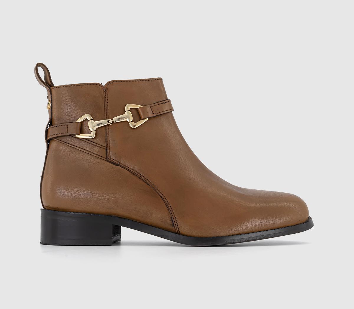 Office tan sales ankle boots