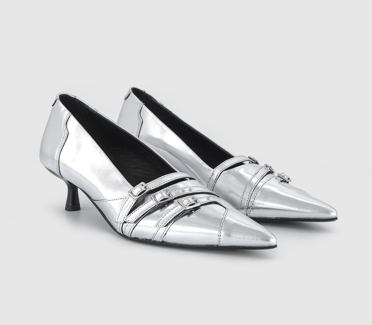 Vagabond ShoemakersLykke Strap Kitten Heels Vagabond ShoemakersLykke Strap Kitten HeelsSilver