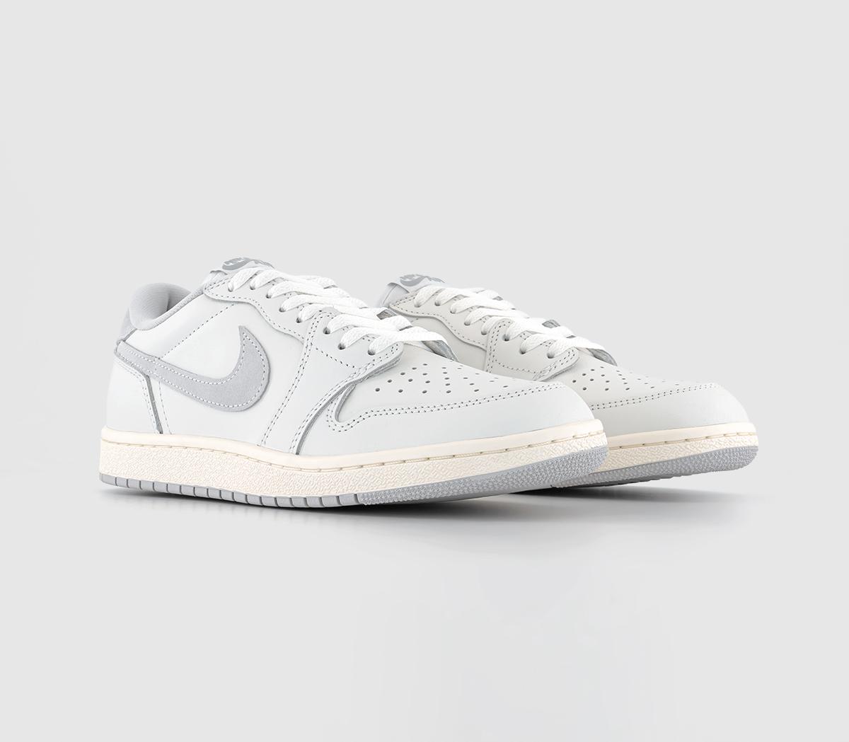 Jordan Air Jordan 1 Low 85 Trainers Summit White Light Smoke Grey