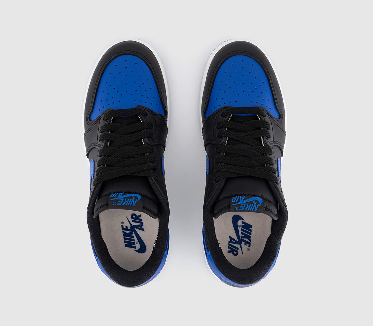 Jordan Air Jordan 1 Low 85 Trainers Black Varsity Royal Summit