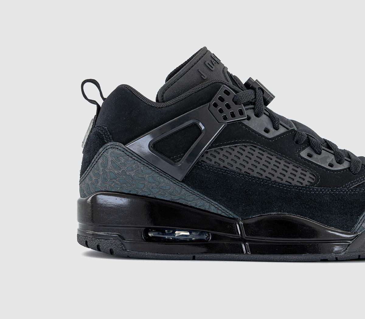 JordanSpizike Low TrainersBlack Black Anthracite