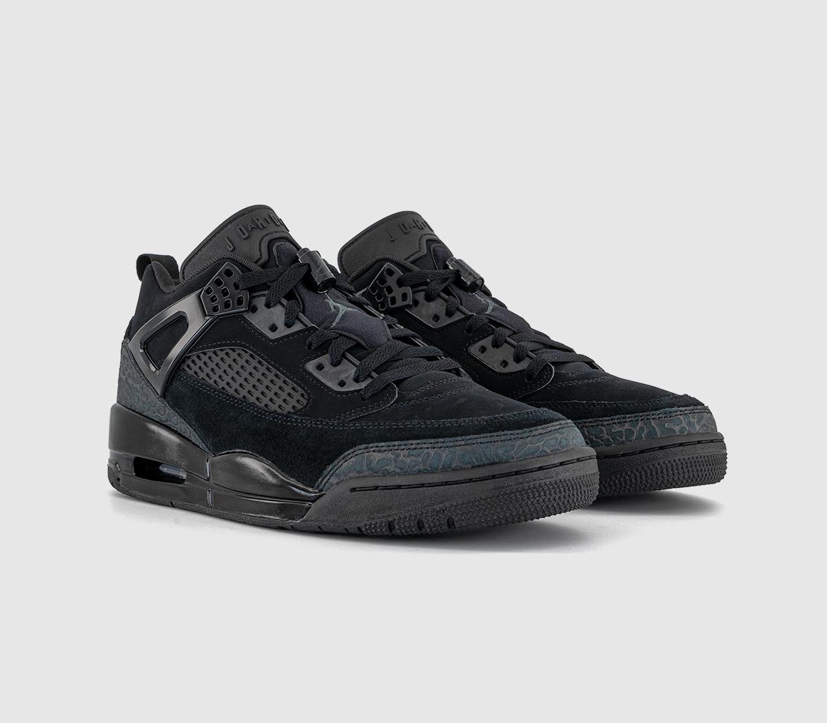 JordanSpizike Low TrainersBlack Black Anthracite