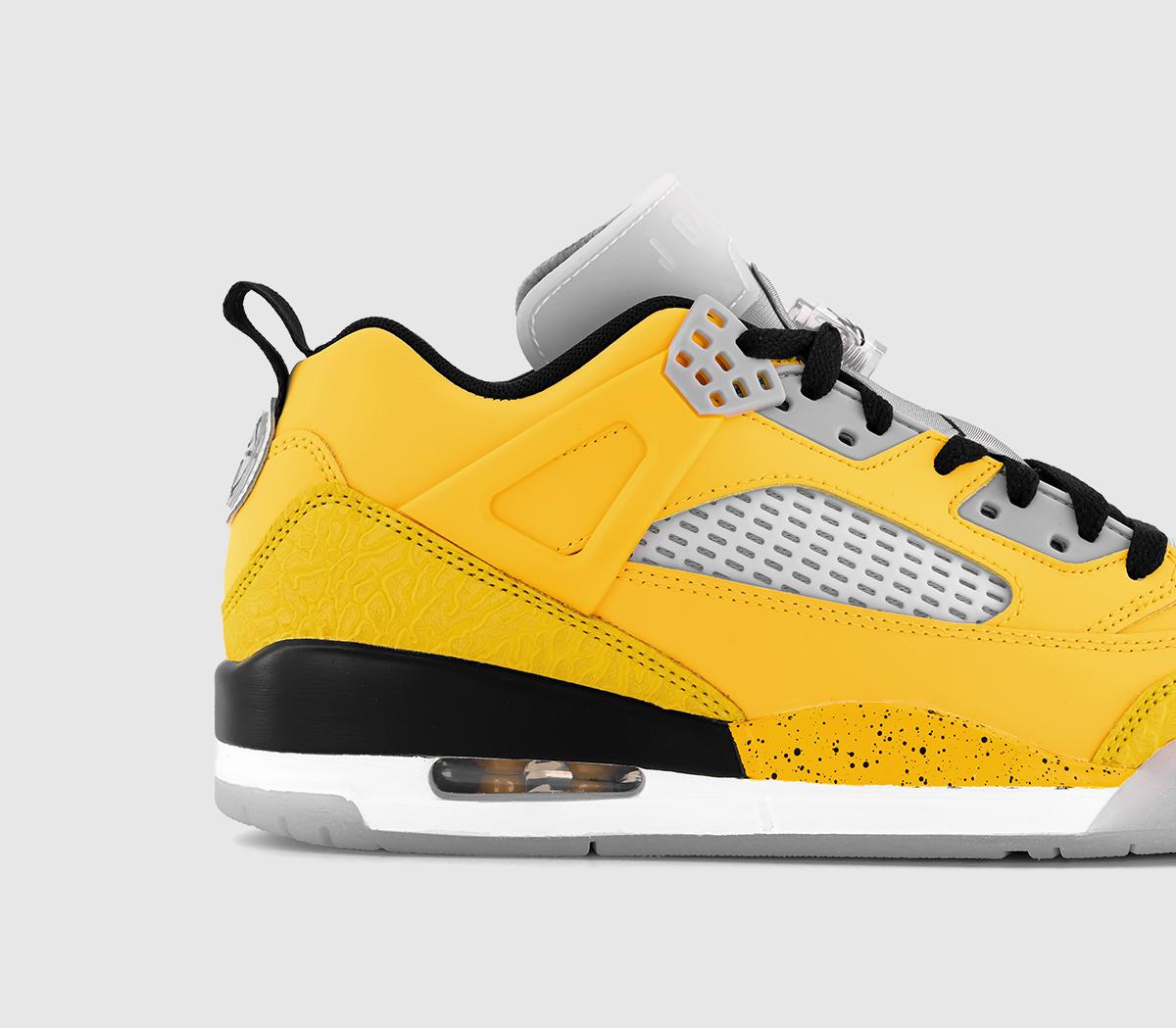 JordanSpizike Low TrainersVarsity Maize Black Wolf Grey