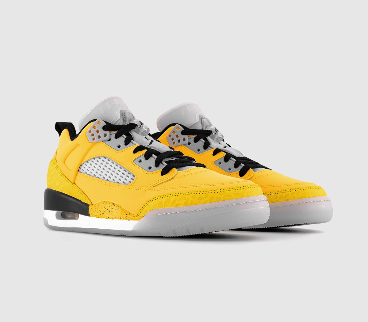 JordanSpizike Low TrainersVarsity Maize Black Wolf Grey