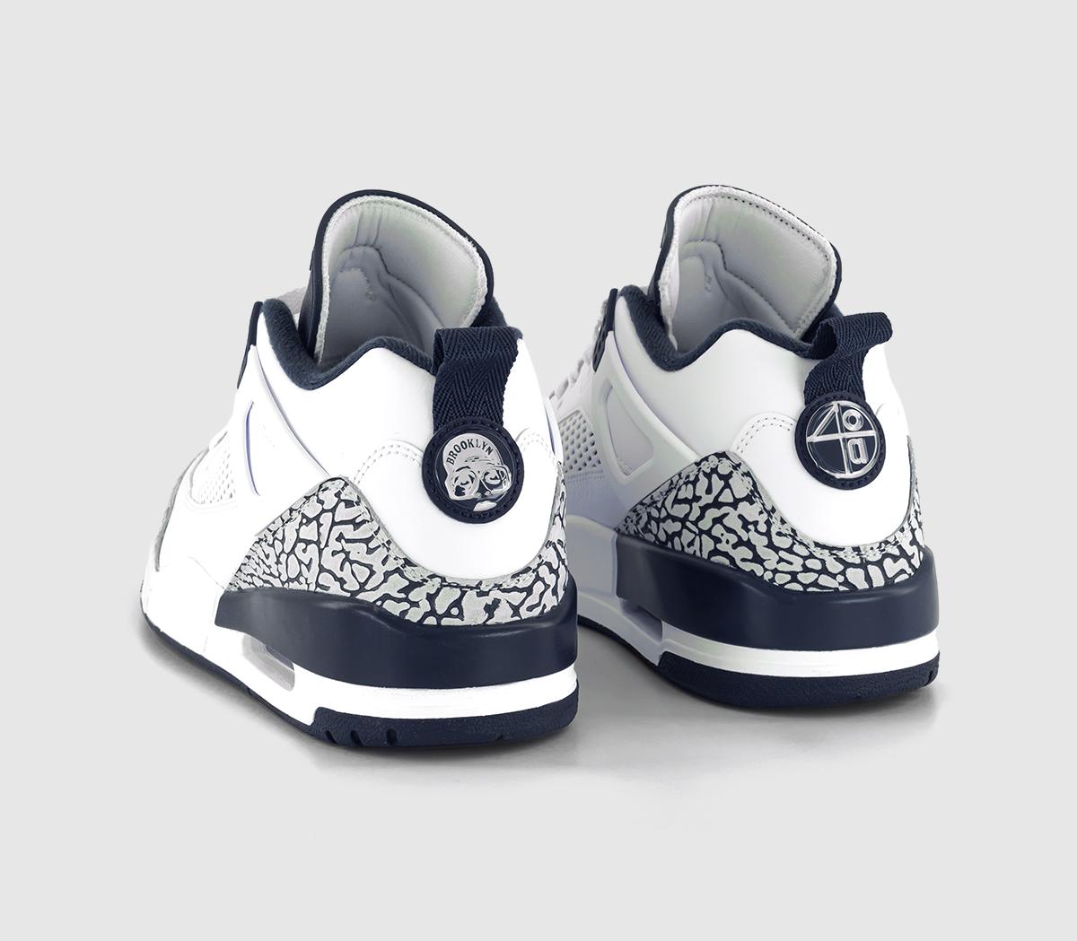 JordanSpizike Low TrainerWhite Obsidian Pure Platinum