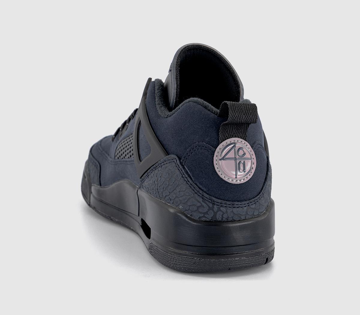 JordanSpizike Low TrainersDark Obsidian Anthracite Light Violet Ore