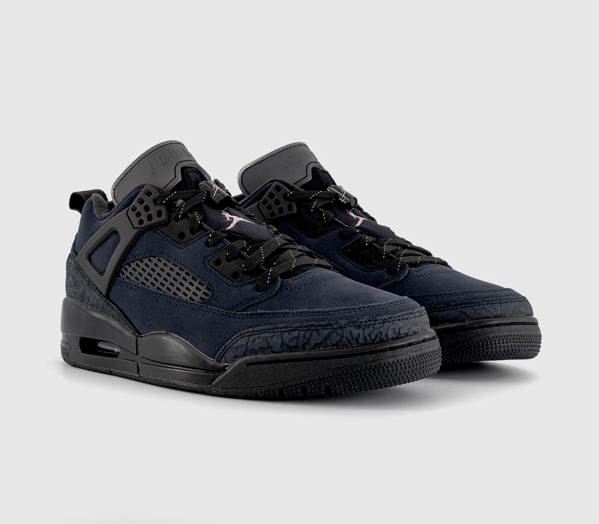 JordanSpizike Low TrainersDark Obsidian Anthracite Light Violet Ore