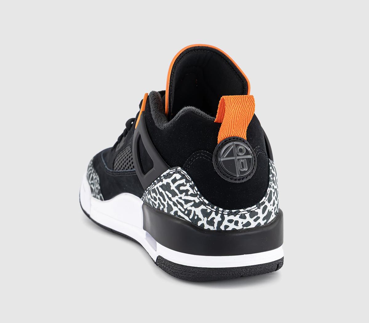 JordanSpizike Low TrainersBlack Black Starfish White
