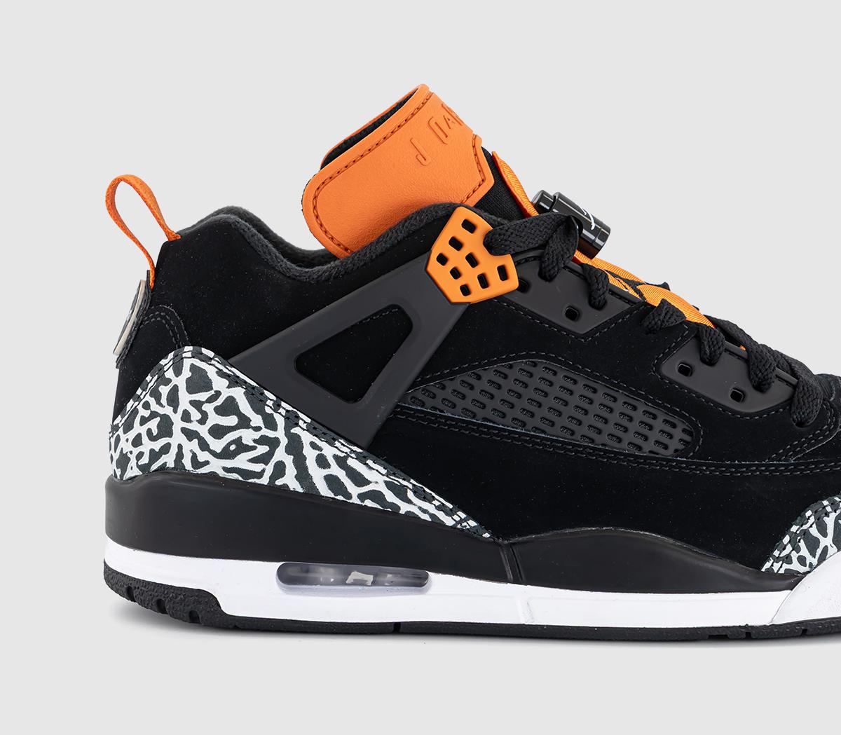 JordanSpizike Low TrainersBlack Black Starfish White
