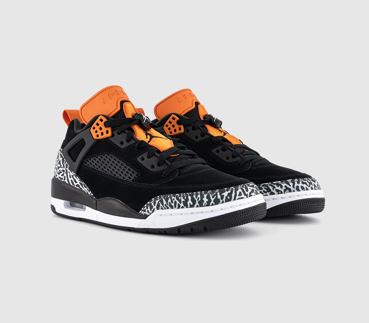 JordanSpizike Low TrainersBlack Black Starfish White