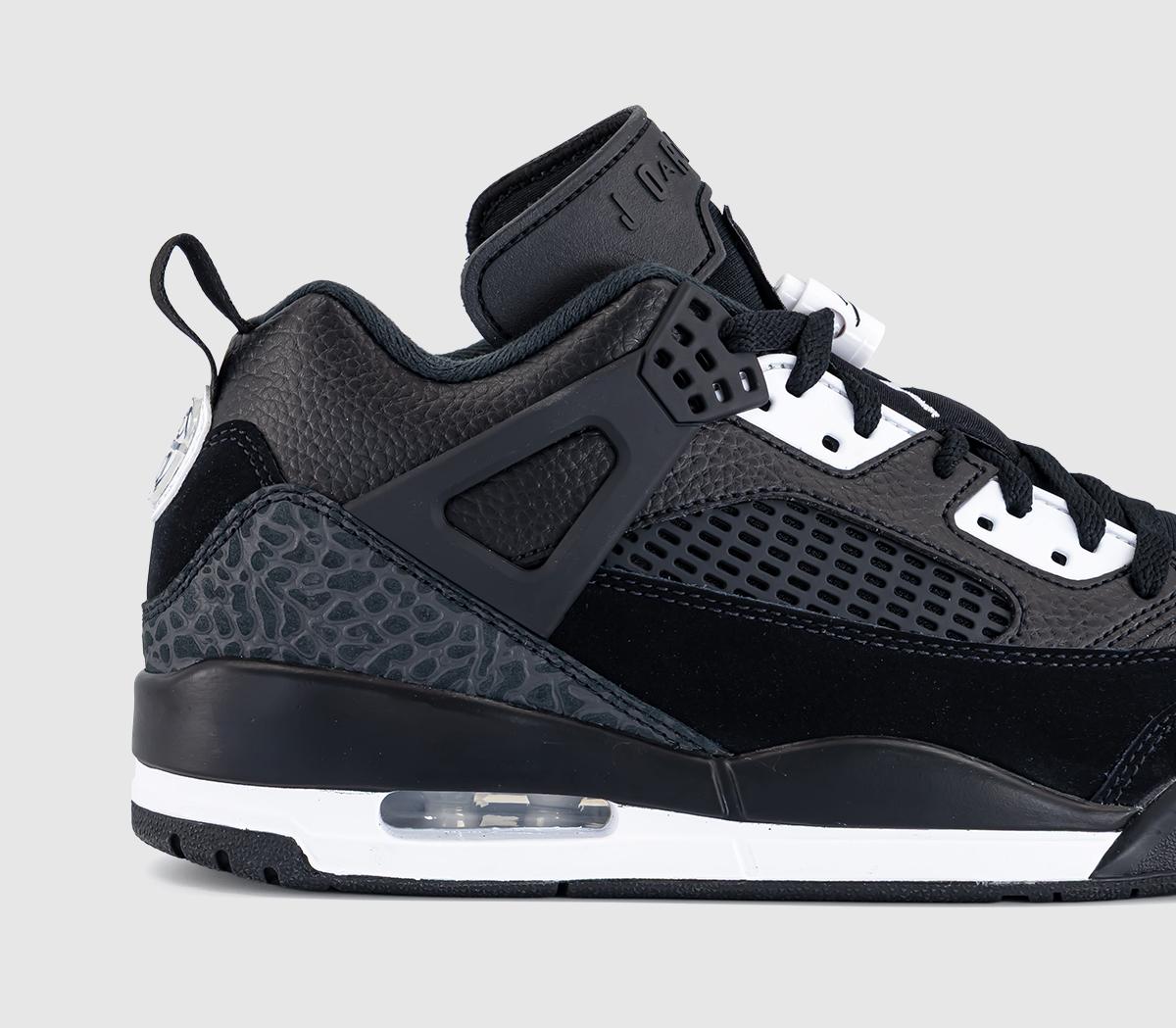 JordanSpizike Low TrainersBlack White White Anthracite