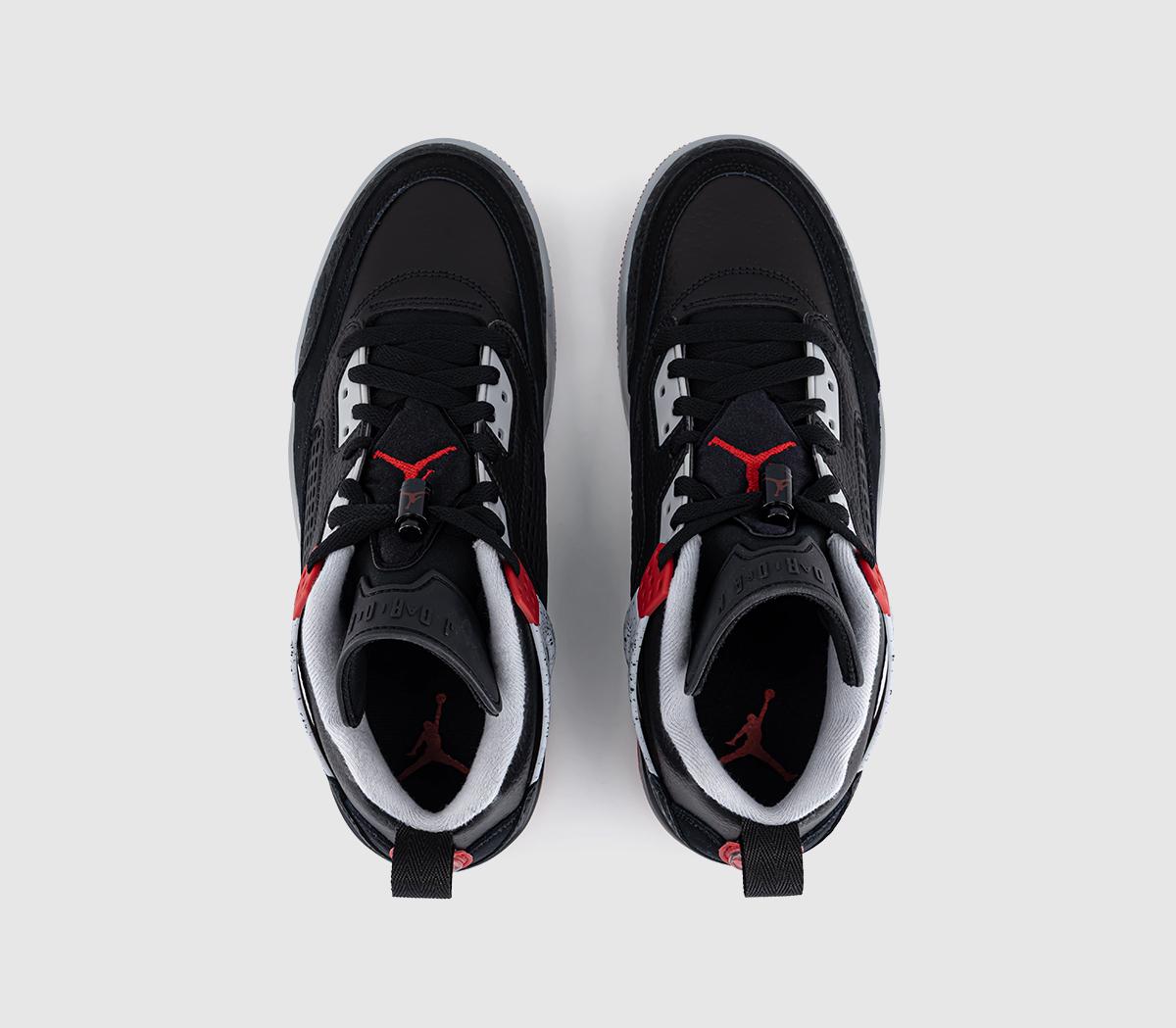 JordanSpizike Low TrainersBlack Gym Red Wolf Grey White