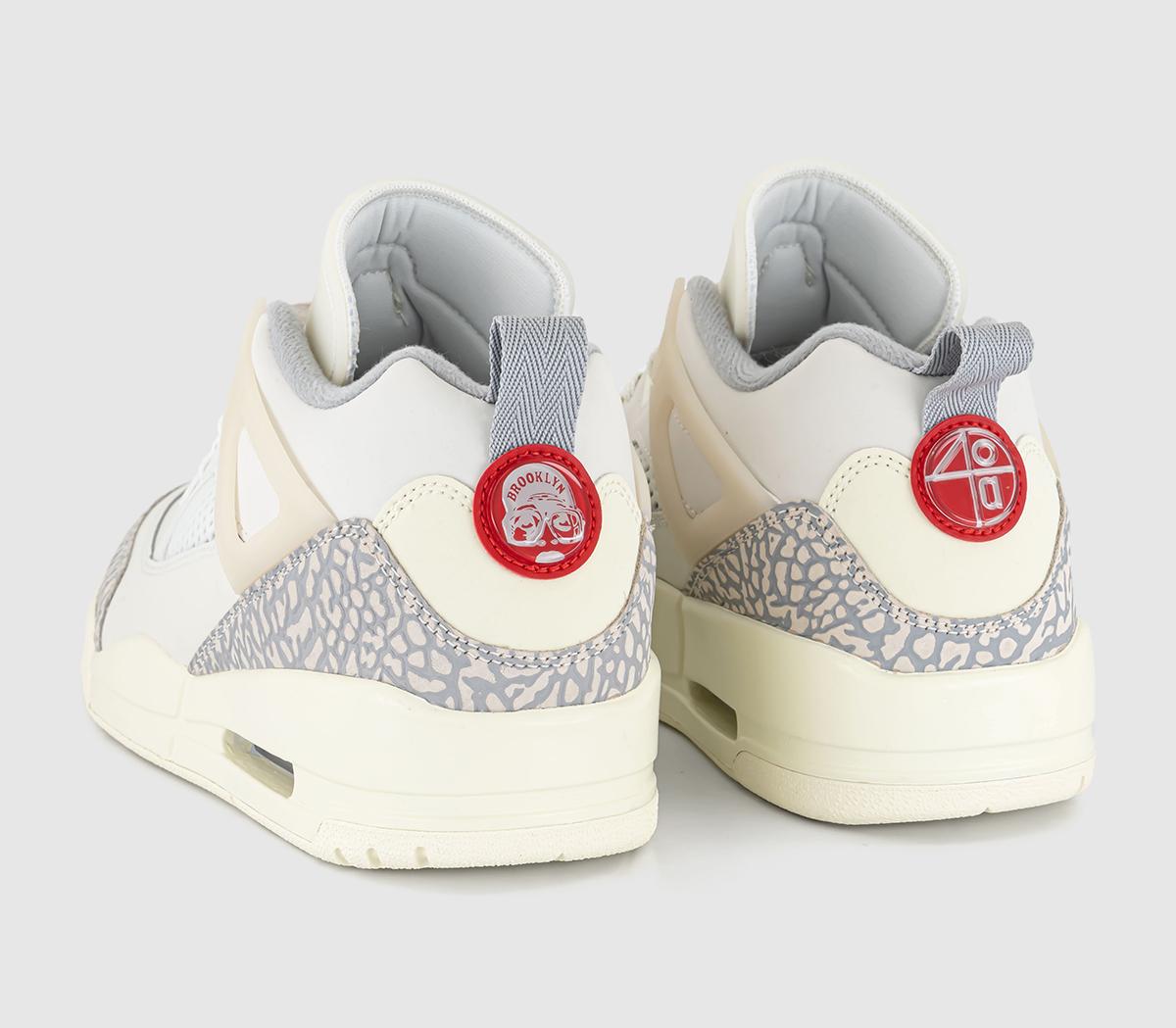 JordanSpizike Low TrainersSail University Red Coconut Milk