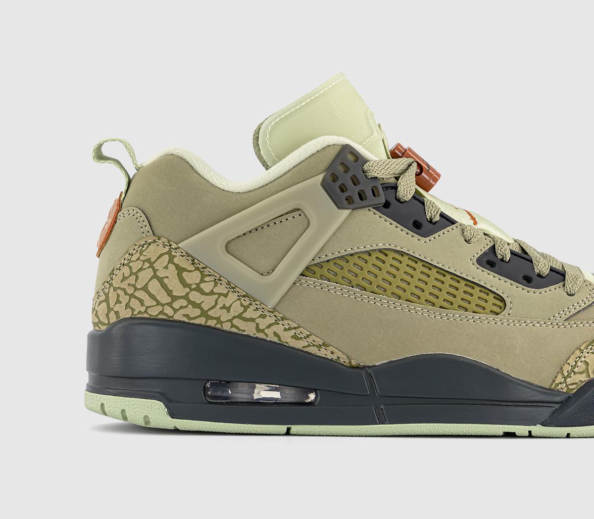 JordanSpizike Low TrainersNeutral Olive Dark Russet Olive Aura