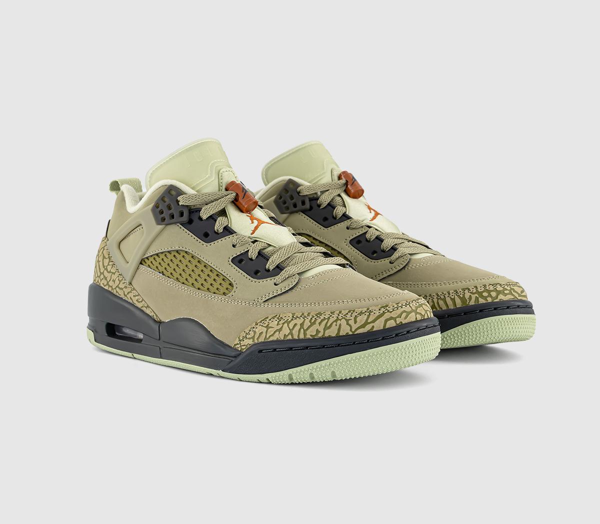 JordanSpizike Low TrainersNeutral Olive Dark Russet Olive Aura