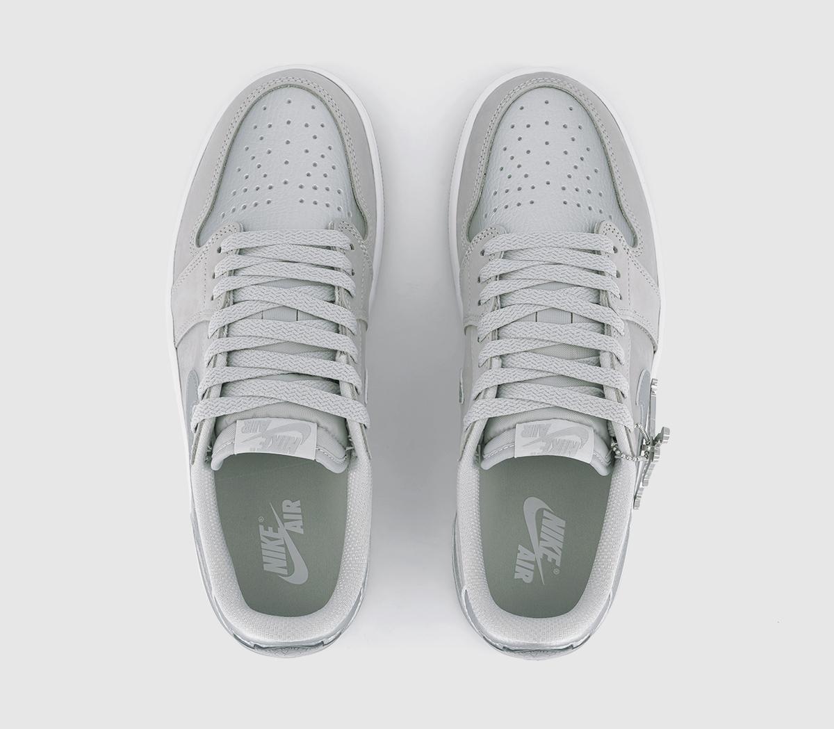 JordanAir Jordan 1 Low OG TrainersMetallic Silver