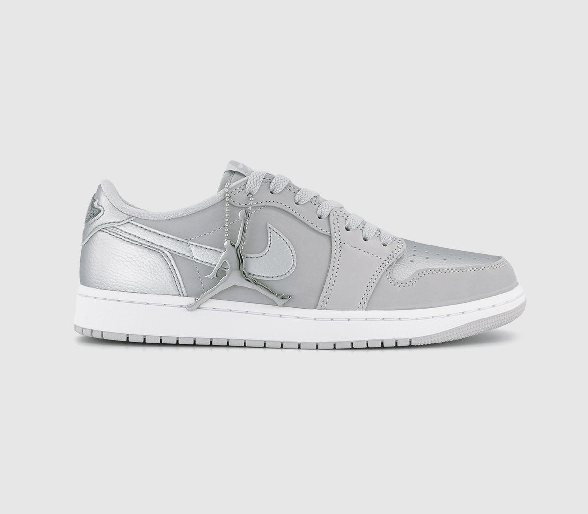 Silver jordan 1 online