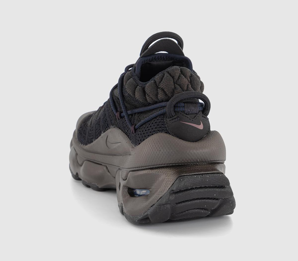 Nike Air Max NF N2TW NN Trainers Black Leather Khaki Pop Women's