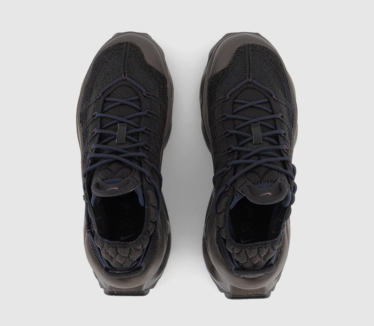 NikeAir Max NF N2TW NN TrainersBlack Leather Khaki Pop