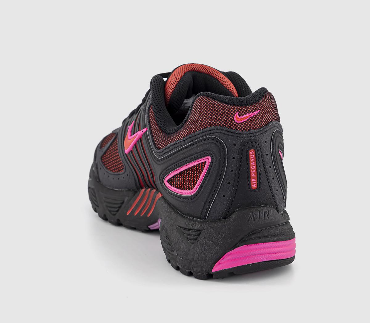 NikeAir Peg 2K5 Trainers Black Fire Red Fierce Pink Fierce Pink
