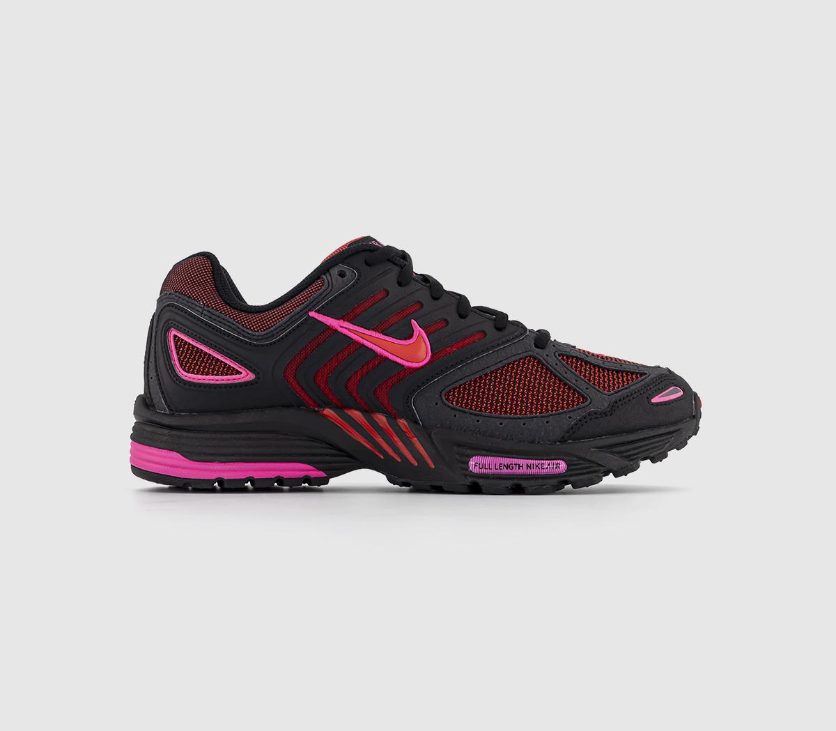 NikeAir Peg 2K5 Trainers Black Fire Red Fierce Pink Fierce Pink