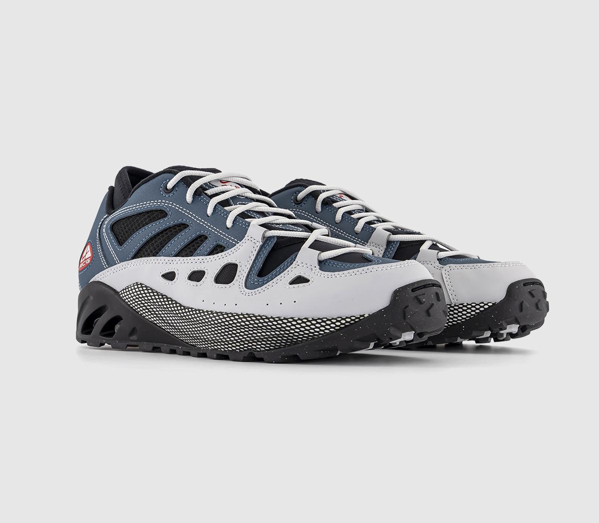 NikeAcg Air Exploraid TrainersAsh Green Varsity Red Black Neutral Grey Dark Grey
