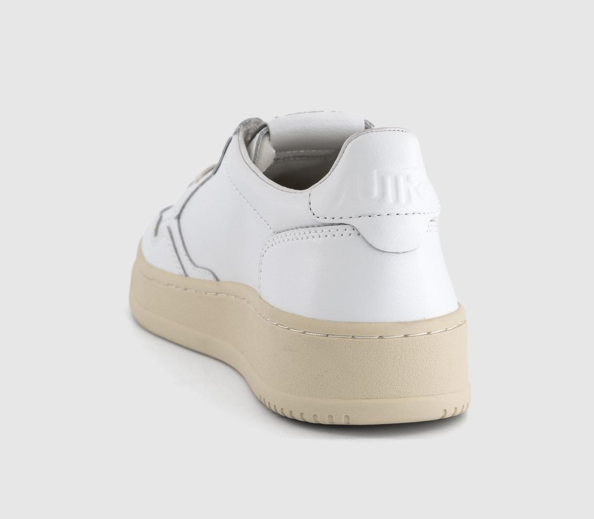 AUTRYMedalist Low TrainersWhite Leather