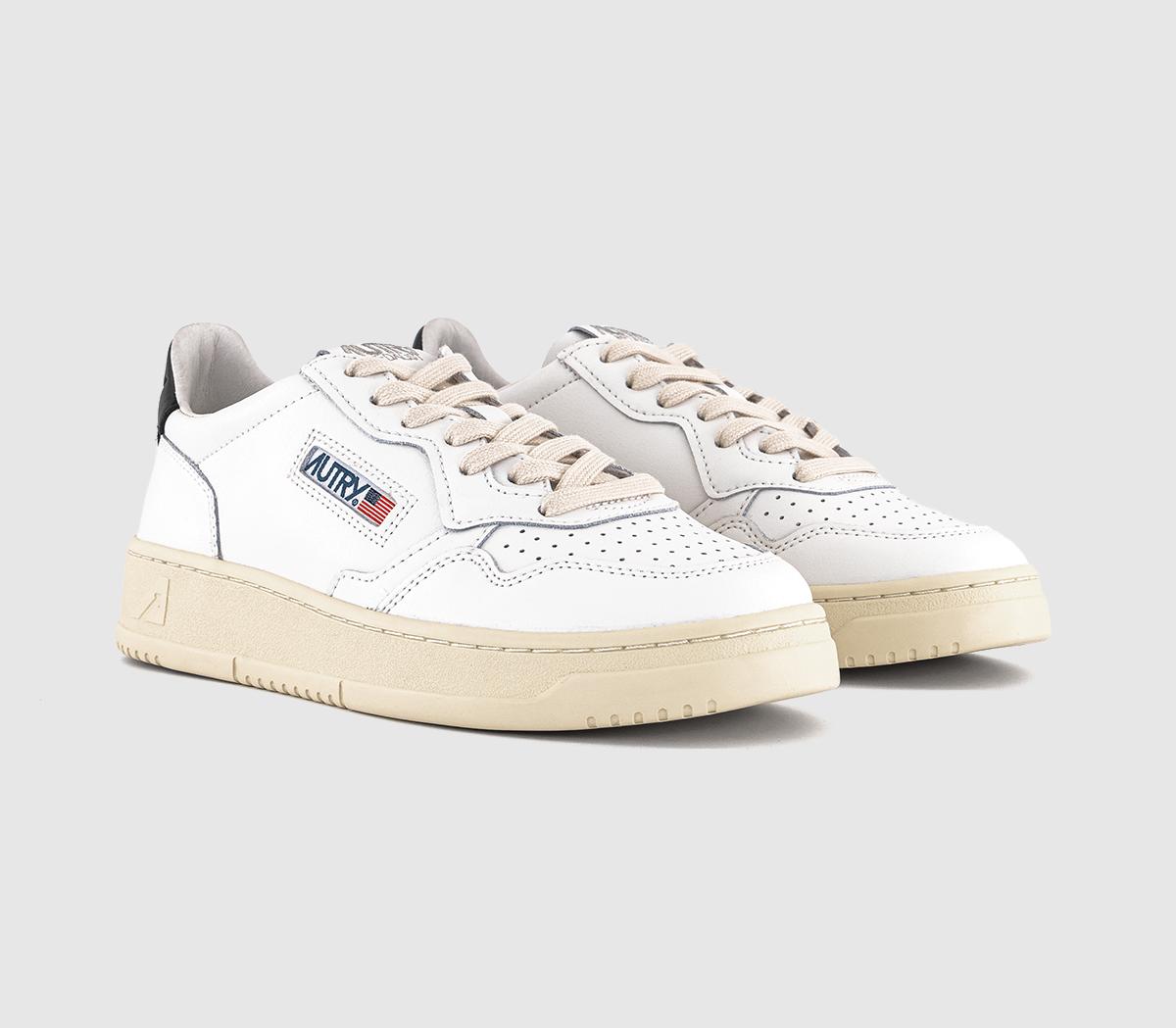 AUTRYMedalist Low TrainersWhite Black