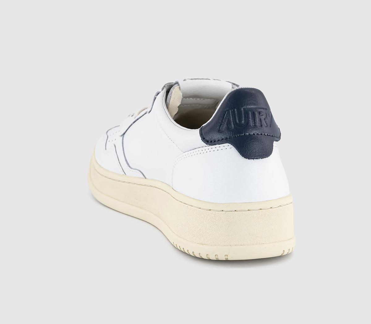 AUTRYMedalist Low TrainersLeather White Space F