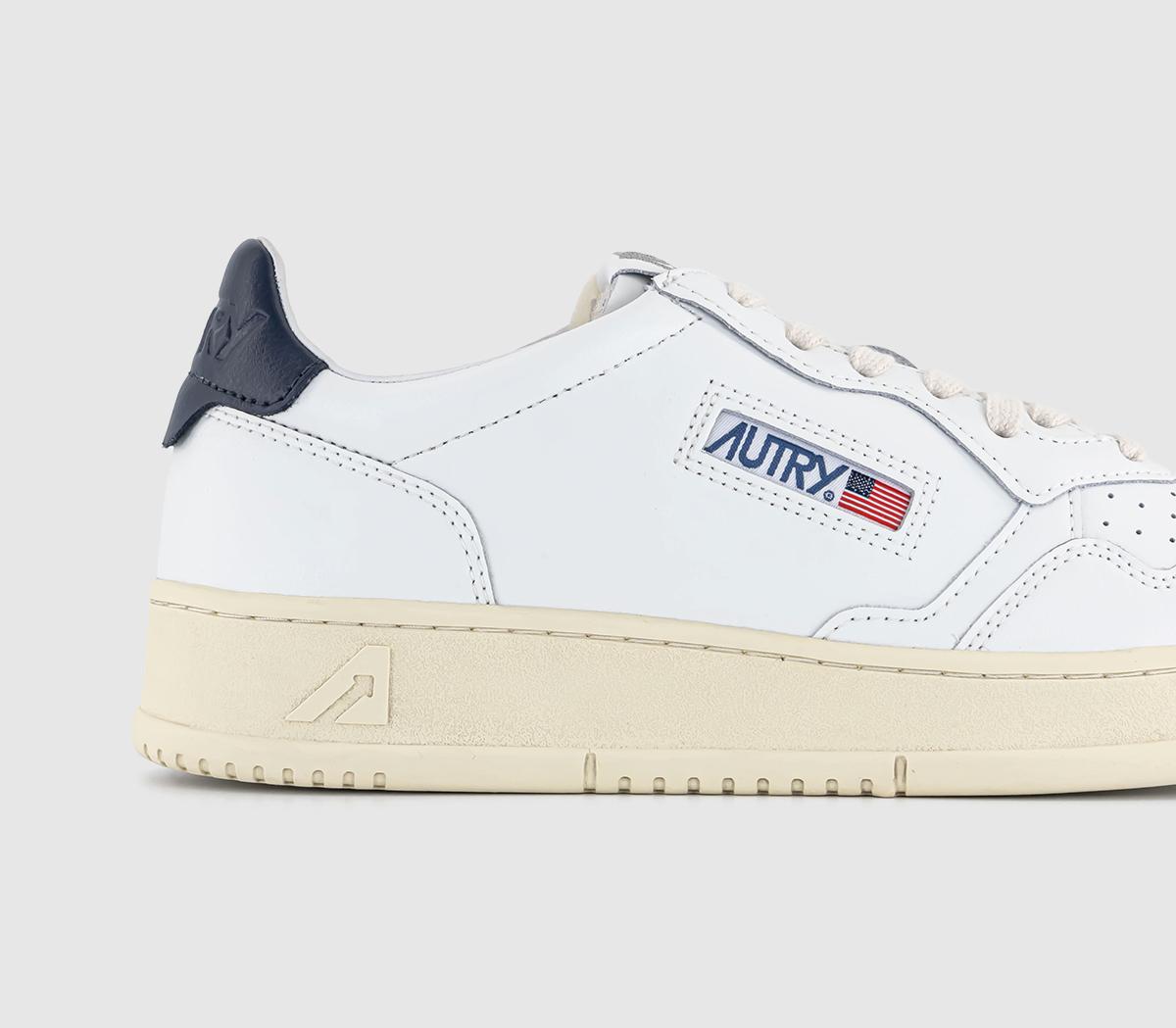 AUTRYMedalist Low TrainersLeather White Space F
