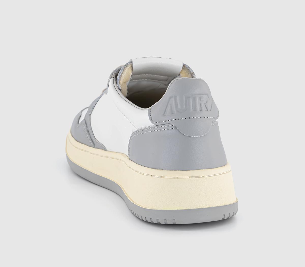 AUTRYMedalist Low TrainersLeather White Vapour Vapour