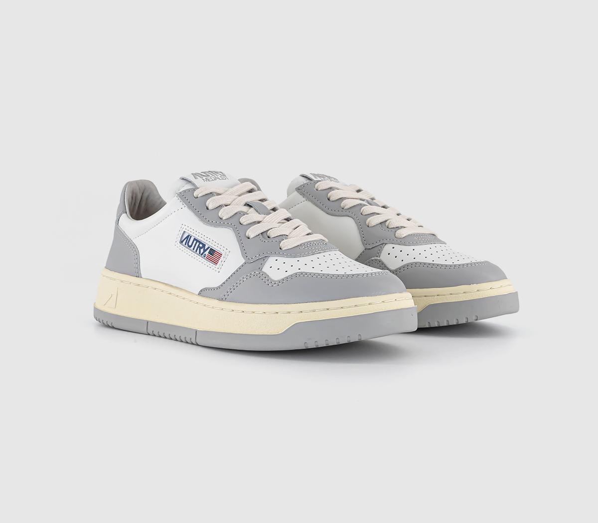 AUTRYMedalist Low TrainersLeather White Vapour Vapour