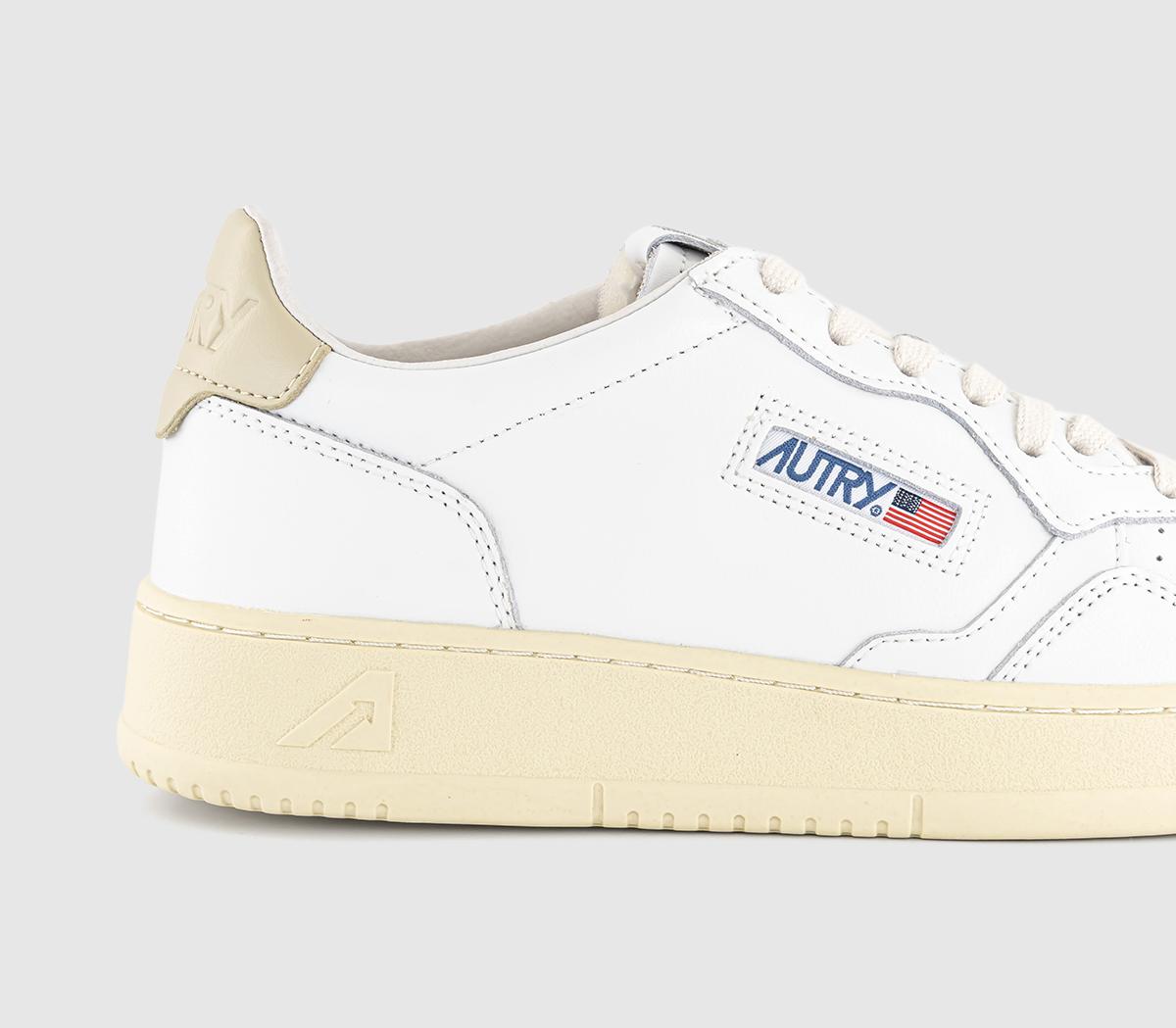 AUTRYMedalist Low TrainersWhite Tide Foam