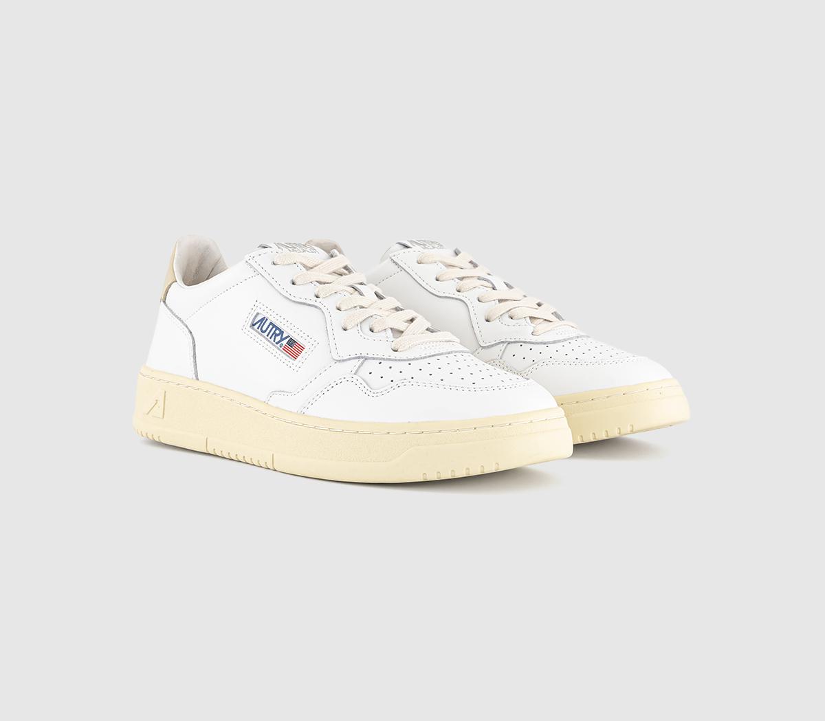 AUTRYMedalist Low TrainersWhite Tide Foam