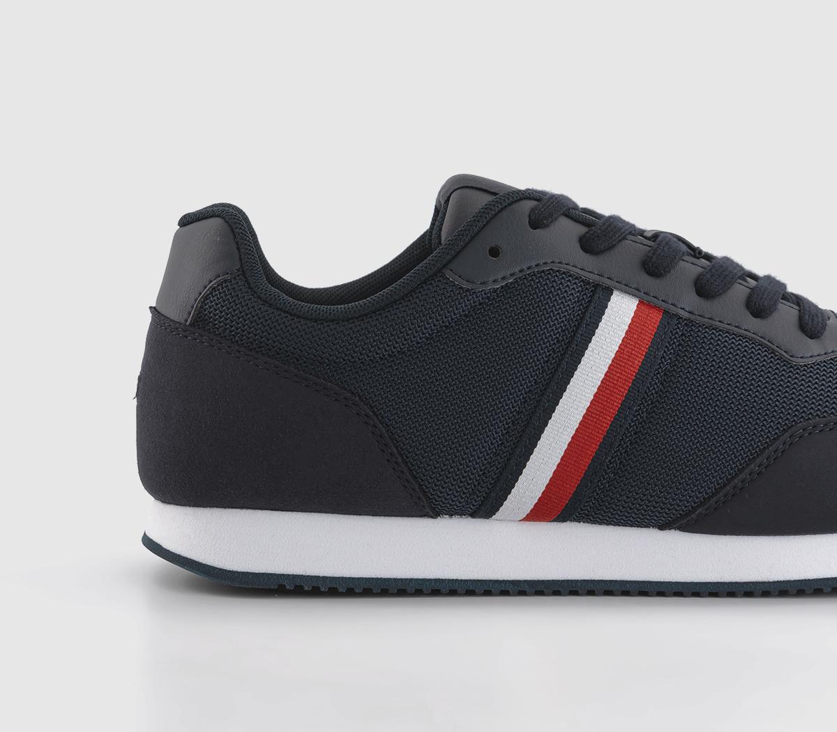 Tommy Hilfiger Core Lo Runner Trainers Tommy Hilfiger Core Lo Runner Trainers Desert Sky