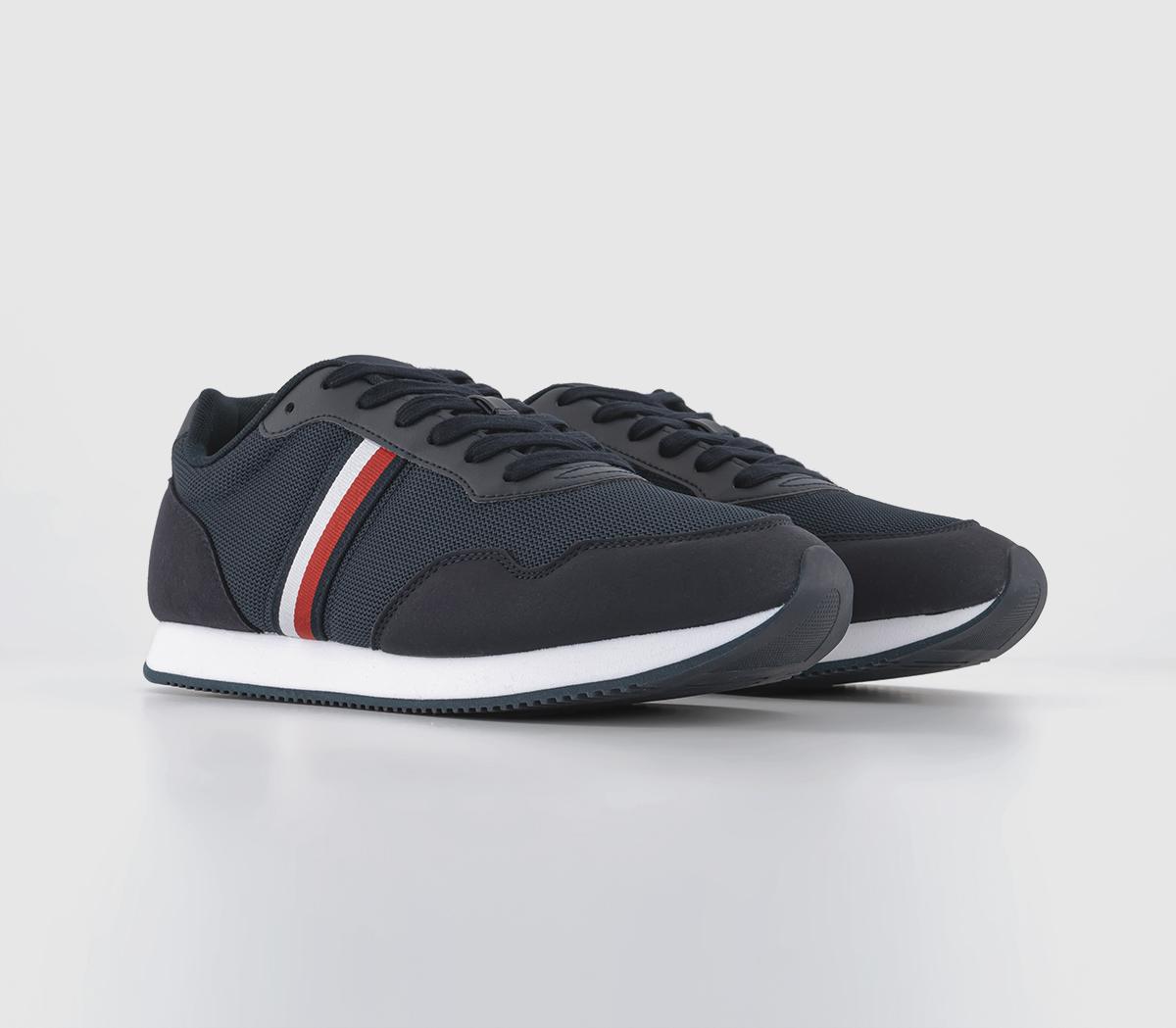 Tommy Hilfiger Core Lo Runner Trainers Tommy Hilfiger Core Lo Runner Trainers Desert Sky
