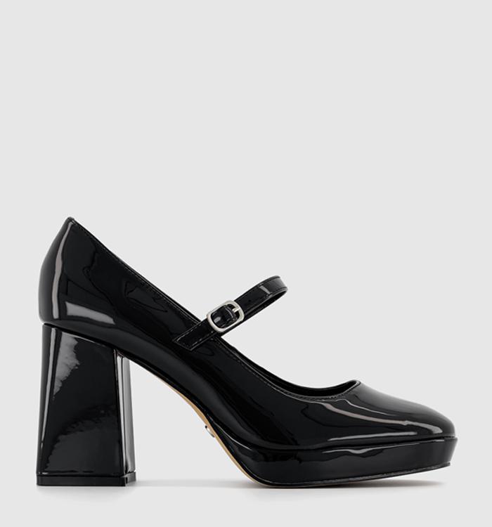 Office black clearance pumps