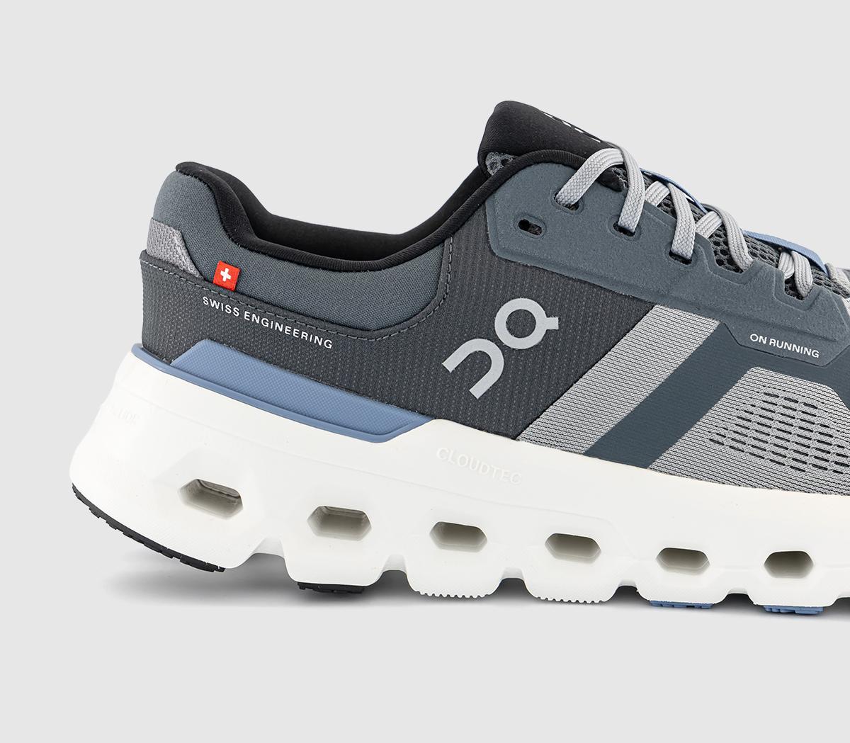 On Cloudrunner 2 Trainers Alloy Chambray - Men's Trainers